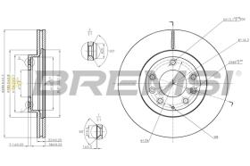 Bremsi CD7657V - BRAKE PADS