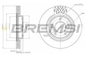 Bremsi CD7659V - BRAKE PADS