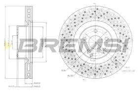 Bremsi CD7662V - BRAKE PADS