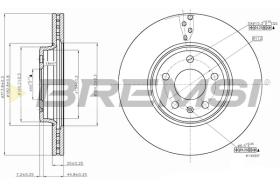 Bremsi CD7663V - BRAKE PADS