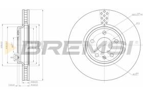 Bremsi CD7664V - BRAKE PADS