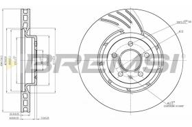 Bremsi CD7665V - BRAKE PADS