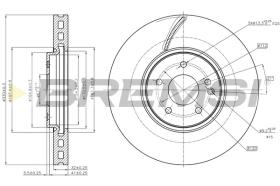 Bremsi CD7670V - BRAKE PADS