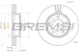 Bremsi CD7673V - BRAKE PADS