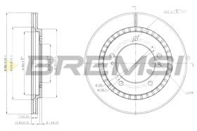 Bremsi CD7687V - BRAKE PADS