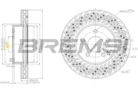 Bremsi CD7693V - BRAKE PADS