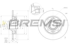 Bremsi CD7696S - BRAKE PADS