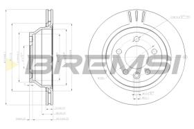 Bremsi CD7698V - BRAKE PADS