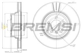 Bremsi CD7701V - BRAKE PADS