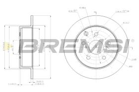 Bremsi CD7704S - BRAKE PADS