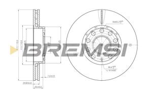 Bremsi CD7706V - BRAKE PADS