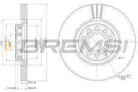 Bremsi CD7707V - BRAKE PADS