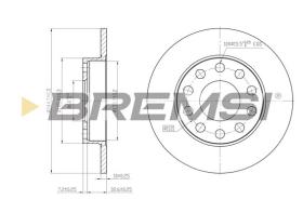 Bremsi CD7709S - BRAKE PADS