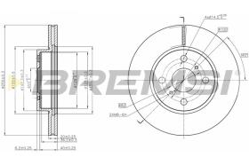 Bremsi CD7710V - BRAKE PADS