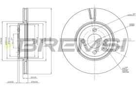 Bremsi CD7711V - BRAKE PADS