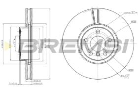 Bremsi CD7713V - BRAKE PADS