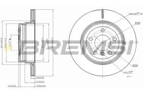 Bremsi CD7715V - BRAKE PADS