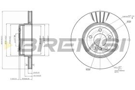 Bremsi CD7716V - BRAKE PADS