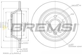 Bremsi CD7719S - BRAKE PADS