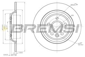 Bremsi CD7720S - BRAKE PADS