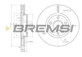 Bremsi CD7722V - BRAKE PADS