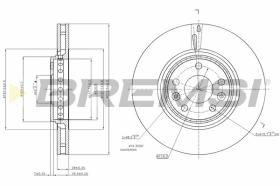 Bremsi CD7727V - BRAKE PADS