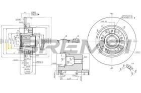 Bremsi CD7731S - BRAKE PADS