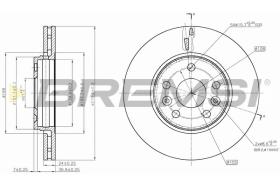 Bremsi CD7733V - BRAKE PADS