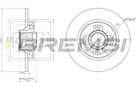 Bremsi CD7735S - BRAKE PADS