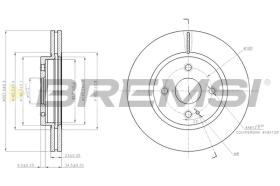 Bremsi CD7738V - BRAKE PADS