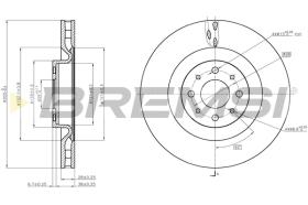 Bremsi CD7745V - BRAKE PADS