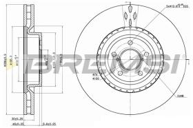 Bremsi CD7748V - BRAKE PADS