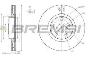 Bremsi CD7749V - BRAKE PADS