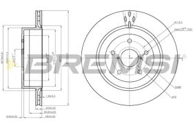 Bremsi CD7751V - BRAKE PADS