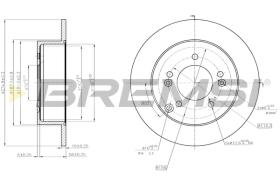 Bremsi CD7752S - BRAKE PADS