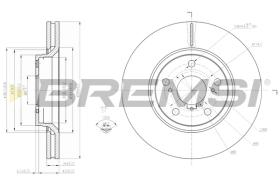 Bremsi CD7756V - BRAKE PADS