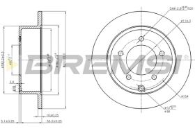 Bremsi CD7762S - BRAKE PADS