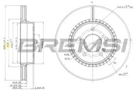 Bremsi CD7764V - BRAKE PADS