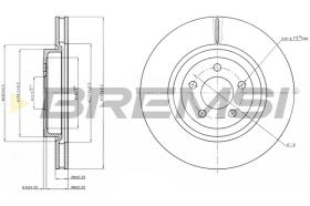 Bremsi CD7765V - BRAKE PADS