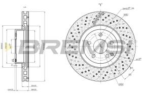 Bremsi CD7769V - BRAKE PADS