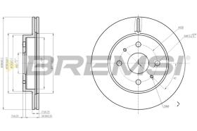 Bremsi CD7774V - BRAKE PADS