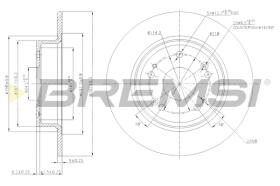 Bremsi CD7776S - BRAKE PADS