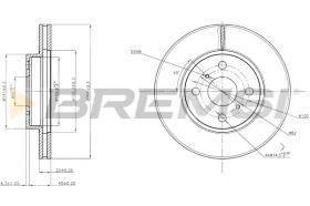 Bremsi CD7779V - BRAKE PADS