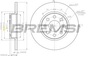 Bremsi CD7784S - BRAKE PADS