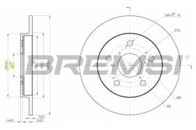 Bremsi CD7788S - BRAKE PADS