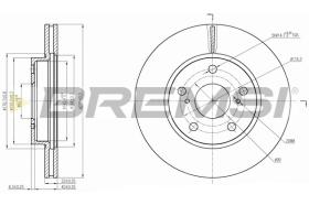 Bremsi CD7789V - BRAKE PADS