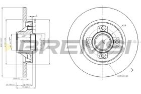 Bremsi CD7791S - BRAKE PADS