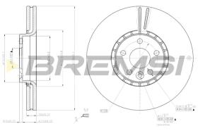 Bremsi CD7801V - BRAKE PADS