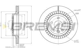 Bremsi CD7802V - BRAKE PADS