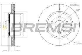 Bremsi CD7805V - BRAKE PADS